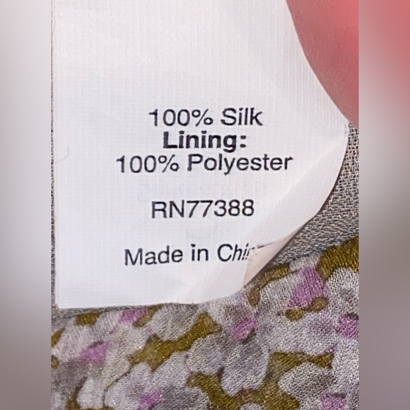 J Crew Silk Midi Dress 20’s style very cute Poly lining. Size: 6 - Picture 4 of 7